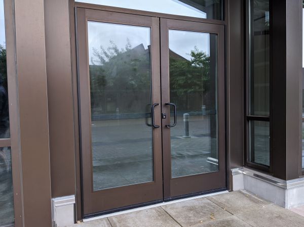 Exterior Door Glass Repair