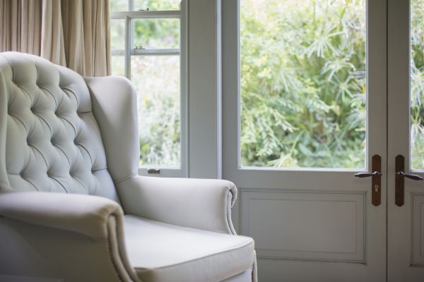 French Door Glass Installation
